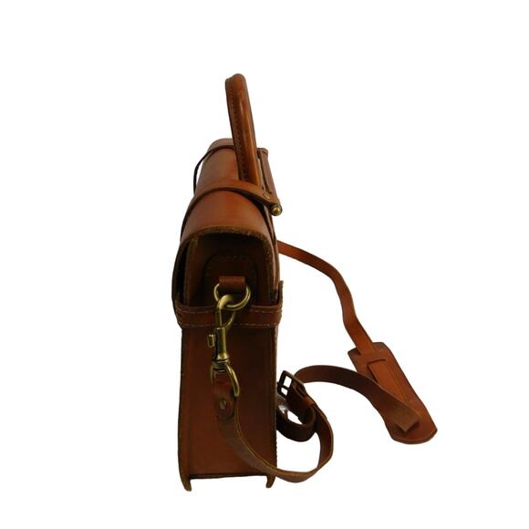 Fossil Limited Edition Vintage Archive Music Briefcase- numbered RARE Cognac - Picture 5 of 16